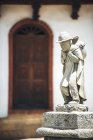 Статуя в Уарасе — стоковое фото