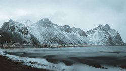 Stokksnes Berge, Island — Stockfoto