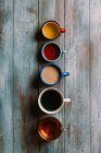Diferentes tipos de chá — Fotografia de Stock