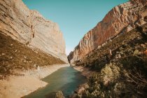 Mont-rebei canyon, lleida, spanien — Stockfoto