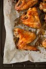 Roasted chicken wings — Stock Photo