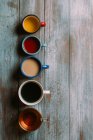 Різні види чаю — стокове фото