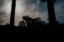 Caf racer moto — Foto stock