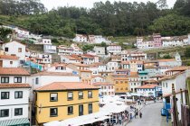 Facades of Cudillero village — Stock Photo