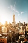 Manhattan Skyline em um dia de verão — Fotografia de Stock
