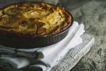 Délicieuse tarte aux pommes — Photo de stock
