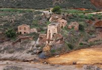 La Union, Miniere d'Argento Abbandonate, Murcia, Spagna — Foto stock