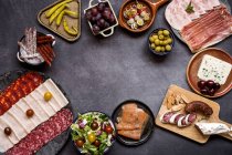 Gerichte der spanischen Küche — Stockfoto