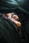 Chirurgen Hände Bearbeitung Operation — Stockfoto