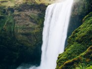 Picturesque waterfall, Iceland — Stock Photo