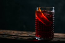 Cocktail Negroni, vecchio stile — Foto stock