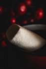 Marshmallow em caneca com chocolate quente — Fotografia de Stock
