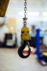 Hook in a mechanical workshop — Stock Photo