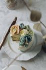 Buttercream квітка торт — стокове фото