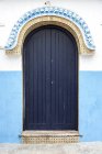 Porta d'ingresso tipica araba, Marocco — Foto stock