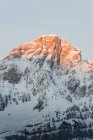 Білий засніжених гір з НД відблиск в природі, Valle De Тена, Іспанія — стокове фото