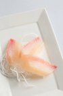 Японський сашимі з дайкона набір — стокове фото