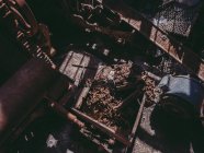 Alte Maschinen in Fabrik — Stockfoto