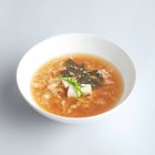 Sopa de misu japonesa - foto de stock