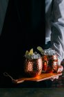 Московский мульный коктейль — стоковое фото