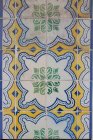Típico azulejo portugués - foto de stock