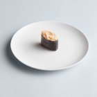 Japanese Maki sushi on white plate — Stock Photo