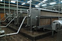 Instalações da fábrica de filtros de cerveja — Fotografia de Stock