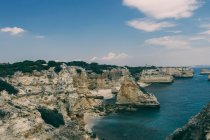 Paysage de la côte de l'Algarve — Photo de stock