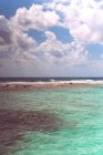 Costa del magnifico mare dei Caraibi — Foto stock