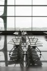 Salão vazio no aeroporto — Fotografia de Stock