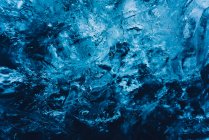 Belo cristal gelo azul — Fotografia de Stock