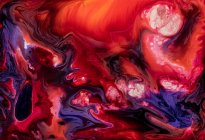 Abstrakter Fluss flüssiger Farben im Mix — Stockfoto