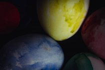 Set di uova scarsamente colorate — Foto stock