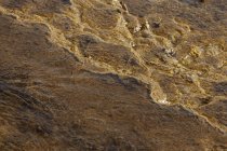 From above beautiful orange streams and transitions on rock in Mines of Riotinto Huelva — Stock Photo
