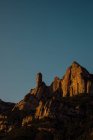 Paisaje de las montañas de Montserrat, Cataluña, España - foto de stock