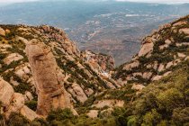 Пейзаж гір Монтсеррат (Каталонія, Іспанія). — стокове фото