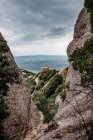Ermitage de Sant Joan de la montagne de Montserrat, Catalogne, Espagne — Photo de stock
