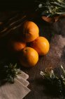 Солодкі стиглі апельсинів — стокове фото