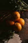 Süße reife Orangen — Stockfoto