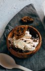 Мороженое с овсянкой — стоковое фото