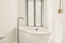 Interior design of bright and beautiful bathroom — Stock Photo