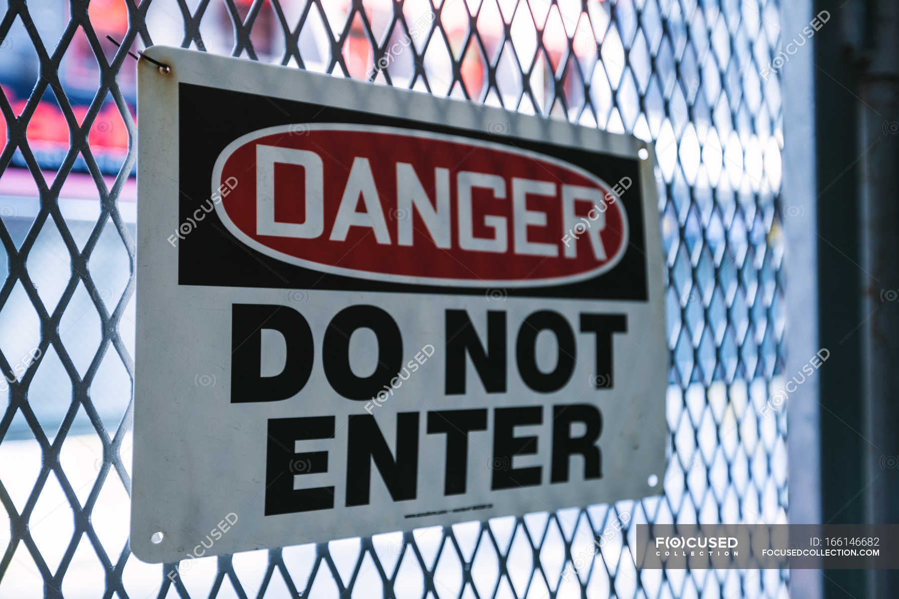 Do not enter sign - Stock Photos, Royalty Free Images | Focused