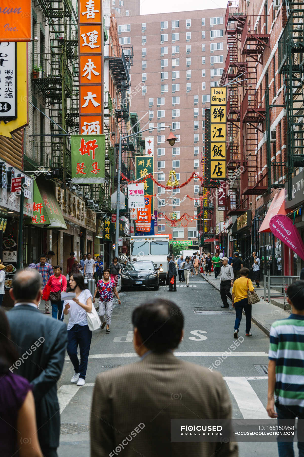 Chinatown, Manhattan, New York — building, architecture - Stock Photo