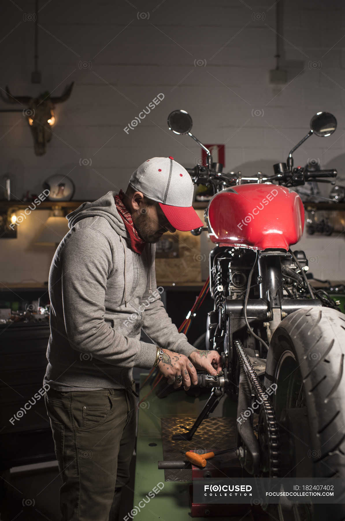 custom motorbike shop