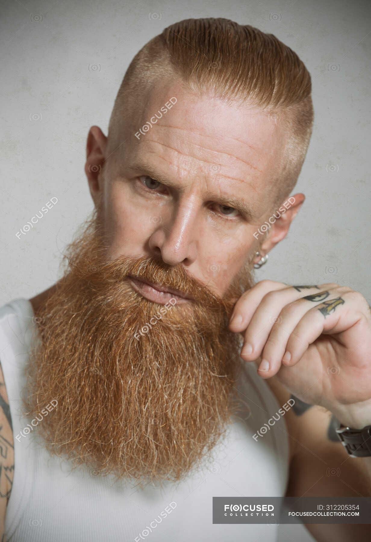 1352 Red Beard Tattoo Stock Photos HighRes Pictures and Images  Getty  Images