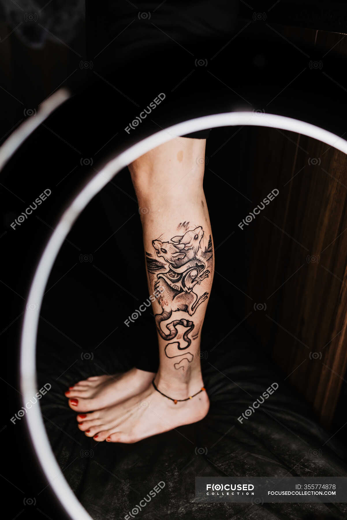 girl leg tattooTikTok Search