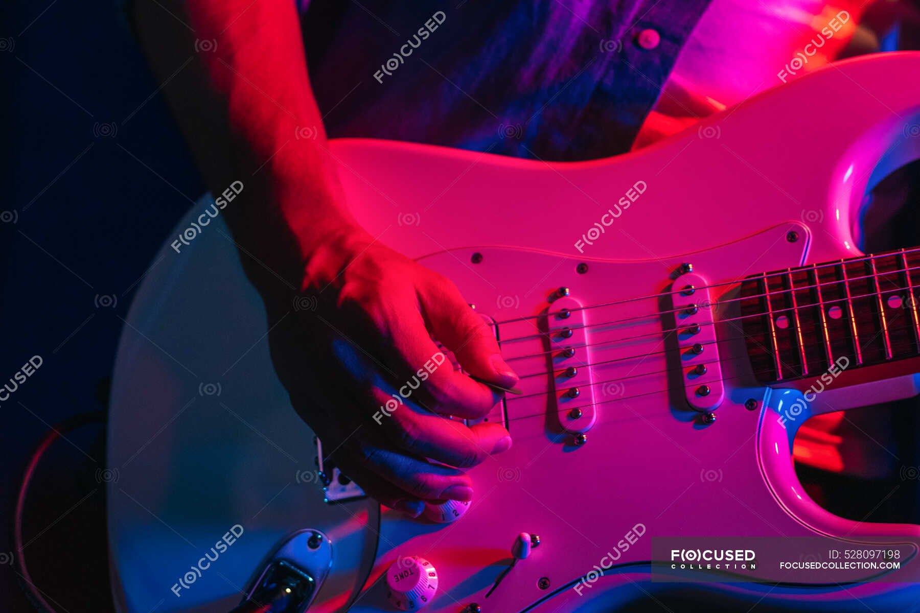 Guitarist Playing