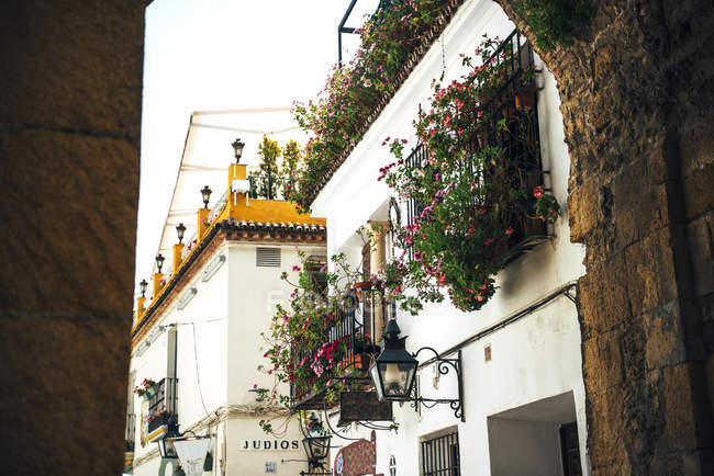 Rua do bairro judeu em Córdoba — Fotografia de Stock