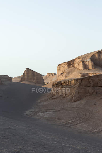 Bel deserto del bottino di Dasht-e — Foto stock