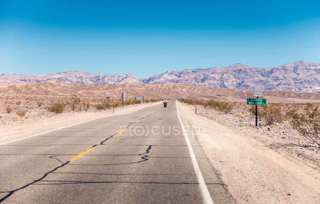 Strada nella Valle della Morte — Foto stock
